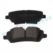 Jeu de 4 plaquettes de frein arrière RAP BRAKES R-P0856 - Visuel 2