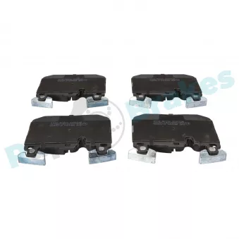 Jeu de 4 plaquettes de frein avant RAP BRAKES R-P0858