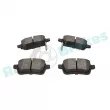 Jeu de 4 plaquettes de frein arrière RAP BRAKES R-P0859 - Visuel 3