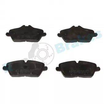 Jeu de 4 plaquettes de frein avant RAP BRAKES R-P0865