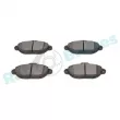 Jeu de 4 plaquettes de frein avant RAP BRAKES R-P0867 - Visuel 3