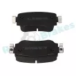 Jeu de 4 plaquettes de frein arrière RAP BRAKES R-P0868 - Visuel 3