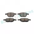Jeu de 4 plaquettes de frein avant RAP BRAKES R-P0869 - Visuel 3