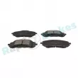 Jeu de 4 plaquettes de frein avant RAP BRAKES R-P0870 - Visuel 3