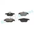 Jeu de 4 plaquettes de frein arrière RAP BRAKES R-P0874 - Visuel 2
