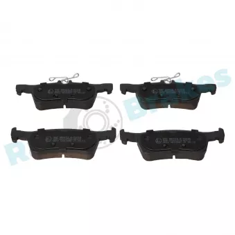 Jeu de 4 plaquettes de frein arrière RAP BRAKES R-P0878