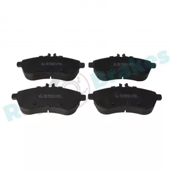Jeu de 4 plaquettes de frein arrière RAP BRAKES R-P0879
