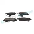Jeu de 4 plaquettes de frein arrière RAP BRAKES R-P0890 - Visuel 2