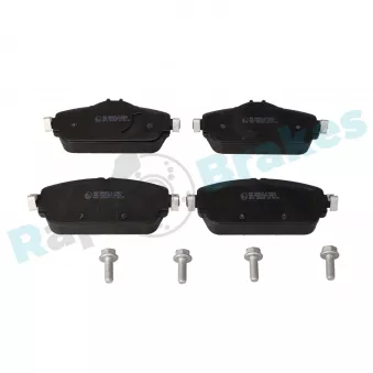 Jeu de 4 plaquettes de frein avant RAP BRAKES R-P0892