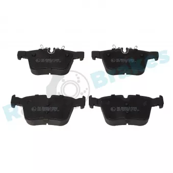 Jeu de 4 plaquettes de frein arrière RAP BRAKES R-P0893