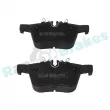 Jeu de 4 plaquettes de frein arrière RAP BRAKES R-P0893 - Visuel 3