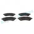 Jeu de 4 plaquettes de frein avant RAP BRAKES R-P0894 - Visuel 1