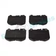 Jeu de 4 plaquettes de frein avant RAP BRAKES R-P0901 - Visuel 1