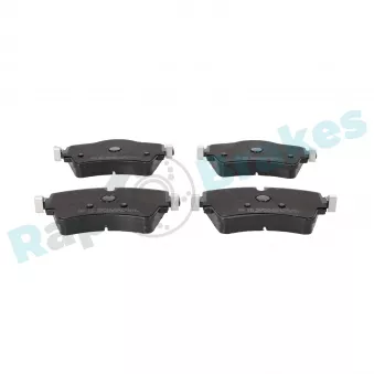 Jeu de 4 plaquettes de frein avant RAP BRAKES R-P0905