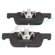 Jeu de 4 plaquettes de frein avant RAP BRAKES R-P0907 - Visuel 2