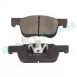 Jeu de 4 plaquettes de frein avant RAP BRAKES R-P0907 - Visuel 3