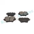 Jeu de 4 plaquettes de frein avant RAP BRAKES R-P0914 - Visuel 2