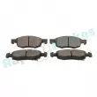 Jeu de 4 plaquettes de frein avant RAP BRAKES R-P0915 - Visuel 3