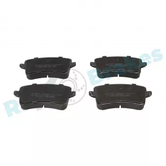 Jeu de 4 plaquettes de frein arrière RAP BRAKES R-P0917
