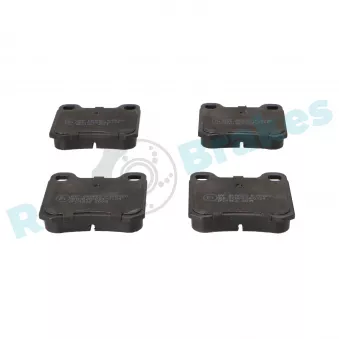 Jeu de 4 plaquettes de frein arrière RAP BRAKES R-P0920