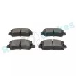Jeu de 4 plaquettes de frein avant RAP BRAKES R-P0921 - Visuel 3