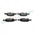 Jeu de 4 plaquettes de frein arrière RAP BRAKES R-P0922 - Visuel 3