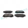 Jeu de 4 plaquettes de frein avant RAP BRAKES R-P0926 - Visuel 2