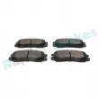 Jeu de 4 plaquettes de frein avant RAP BRAKES R-P0926 - Visuel 3