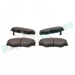 Jeu de 4 plaquettes de frein avant RAP BRAKES R-P0932 - Visuel 3