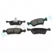 Jeu de 4 plaquettes de frein avant RAP BRAKES R-P0977 - Visuel 2