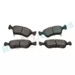 Jeu de 4 plaquettes de frein avant RAP BRAKES R-P0977 - Visuel 3