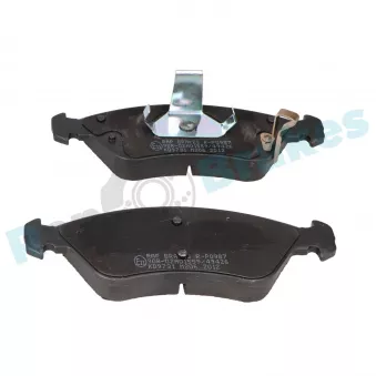 Jeu de 4 plaquettes de frein avant RAP BRAKES R-P0987