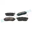 Jeu de 4 plaquettes de frein arrière RAP BRAKES R-P0993 - Visuel 2