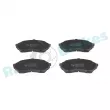 Jeu de 4 plaquettes de frein avant RAP BRAKES R-P1002 - Visuel 1