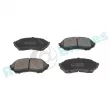 Jeu de 4 plaquettes de frein avant RAP BRAKES R-P1002 - Visuel 2