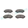Jeu de 4 plaquettes de frein avant RAP BRAKES R-P1002 - Visuel 3