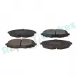 Jeu de 4 plaquettes de frein avant RAP BRAKES R-P1004 - Visuel 2