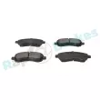 Jeu de 4 plaquettes de frein avant RAP BRAKES R-P1014 - Visuel 2