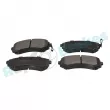 Jeu de 4 plaquettes de frein avant RAP BRAKES R-P1017 - Visuel 2
