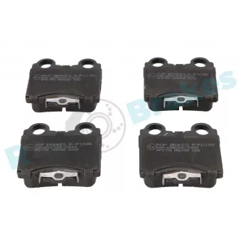 Jeu de 4 plaquettes de frein arrière RAP BRAKES R-P1038