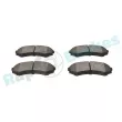 Jeu de 4 plaquettes de frein avant RAP BRAKES R-P1049 - Visuel 3