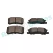 Jeu de 4 plaquettes de frein arrière RAP BRAKES R-P1050 - Visuel 2