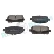 Jeu de 4 plaquettes de frein avant RAP BRAKES R-P1051 - Visuel 2