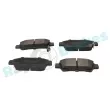 Jeu de 4 plaquettes de frein arrière RAP BRAKES R-P1052 - Visuel 2