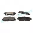 Jeu de 4 plaquettes de frein avant RAP BRAKES R-P1070 - Visuel 2