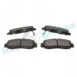 Jeu de 4 plaquettes de frein avant RAP BRAKES R-P1070 - Visuel 3