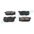 Jeu de 4 plaquettes de frein avant RAP BRAKES R-P1072 - Visuel 2