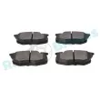 Jeu de 4 plaquettes de frein avant RAP BRAKES R-P1072 - Visuel 3