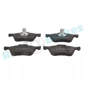 Jeu de 4 plaquettes de frein avant RAP BRAKES R-P1075