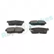 Jeu de 4 plaquettes de frein avant RAP BRAKES R-P1079 - Visuel 2